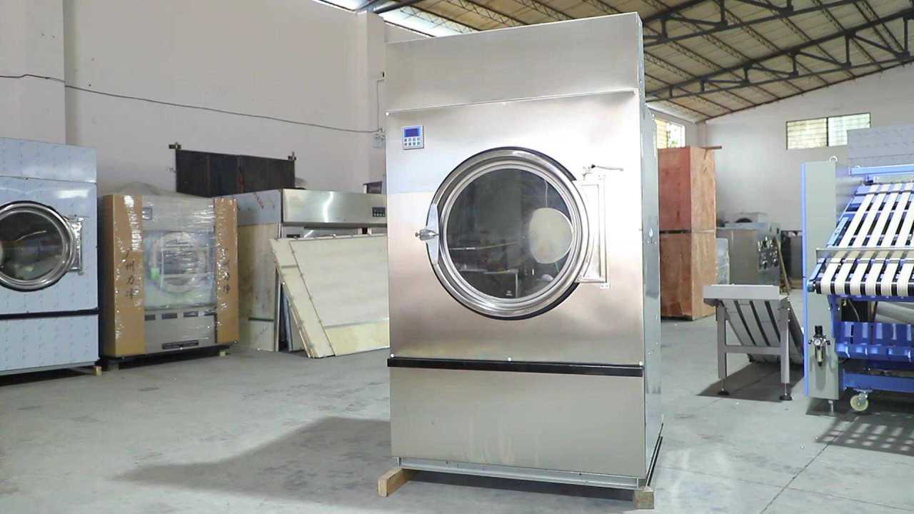 		床單浴巾布草烘干機外觀視頻	